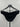 Seafolly Australia Bikini Bottom Black Solid Twist Hipster Swim US 12 Seafolly
