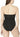 NWT JETS SWIMWEAR AUSTRALIA Jetset Black Bandeau One Piece Swimsuit Women Size 4 JETS SWIMWEAR AUSTRALIA