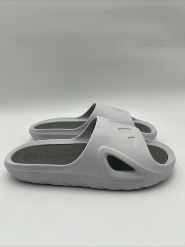 Men's Adidas Adicane Slides White Slip On Sandals Size 9 adidas