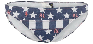 NWOT Polo Ralph Lauren Flag Suit Seamed Hipster Bottoms Blue Size S Polo Ralph Lauren