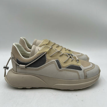 Women’s Stuart Weitzman Willow Oat White Runner Sneaker Size 7.5B Stuart Weitzman