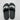 Alexander McQueen Graffiti Logo black rubber pool slide Size 41 Alexander Mcqueen
