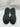Alexander McQueen black canvas Tread Slick lace-up sneaker Size 42 Alexander McQueen