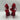 Christian Louboutin Astrinodo Du Desert 100mm red satin / PVC pump Heels Size 36 Christian Louboutin
