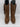 Idyllwind Sidewinder Studded Fringe Western Boot Brown Womens Size 9.5 Idyllwind