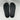 Alexander McQueen Graffiti Logo black rubber pool slide Size 42 M Alexander Mcqueen