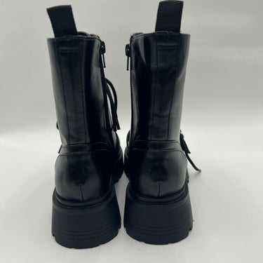 NWOB Mix No. 6 Ariee Combat Boots Women's Black Size 6.5M/37 Mix No. 6