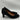 L'Amour Des Pieds JAKOBY Black Raindrop Leather Pump Womens SIZE 11 L'Amour