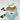 Toobydoo Girl’s aqua-green white polka-dot bandeau bikini 2 Piece Set Size 11/12 Aqua Blues