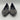 ROTHY’S “THE POINT” Gray Zebra Knit Pointed Toe Slip On Flats Womens Size 8 Rothy’s