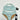 Toobydoo Girl’s aqua-green white polka-dot bandeau bikini 2 Piece Set Size 11/12 Aqua Blues