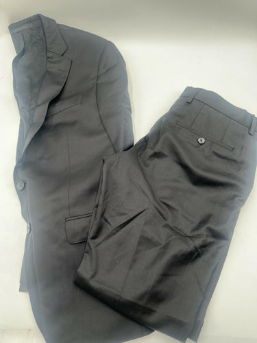 NWD HUGO BOSS Mens Black Suit Jacket Pants Set Size 38S HUGO BOSS