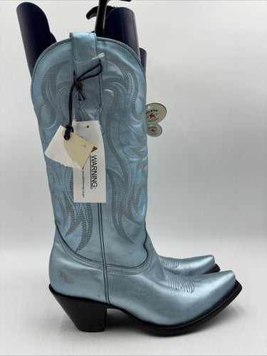 Idyllwind Wildwest Western Boot Blue Womens Size 7.5 B Idyllwind
