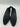L'Amour Des Pieds JAKOBY Black Raindrop Leather Pump Womens SIZE 11 L'Amour