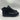 PAJAR Pacer Black Faux Fur-Lined Leather Lace Up Low Top Sneaker Boot, Men 8-8.5