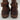 Circle G Tobacco Tumbling/Woven Ankle Boots Round Toe Size 7.5M Circle G