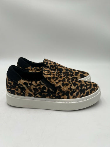 Vaneli Sport Leopard Calf Hair Slip-On Sneaker Womens Cheeta Size 7M Vaneli
