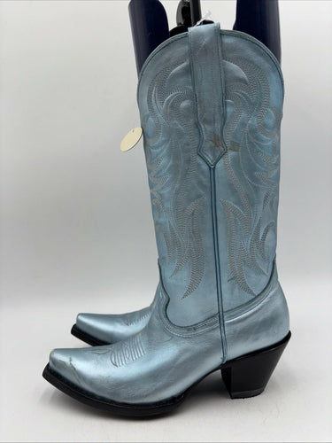 Idyllwind Wildwest Western Boot Blue Womens Size 7.5 B Idyllwind