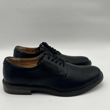 Mix No. 6 PRATTSON Black Faux Leather Lace Up Round Toe Oxfords Men’s Size 8.5 M Mix No. 6