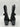 Mix No. 6 Women's Brently Western Boot Black Studded Suede Size 7M Mix No. 6