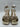 Women’s Nina Seline Platform Block Heel Sandals Taupe Reflect Size 9M Nina