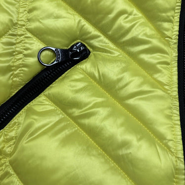 NWD GUESS Women's Puffer Storm Cuffs Jacket Neon Size L GUESS