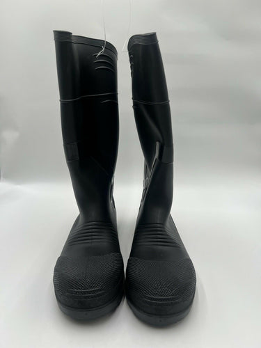 Tingley Pilot G2 Black PVC Rubber Work Boots Steel Toe Mens Size 7