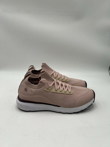 New Carhartt Haslett Knit SD Soft Toe Work Shoes Sneakers Pink Size Lace up 9M Carhartt