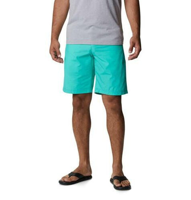Columbia Men's Washed Out Short, Electric Turquoise, 44W x 10L Columbia