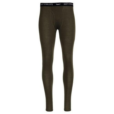 Hot Chillys Men's Clima-Wool Merino Bottom 30+ Protection Green, Size 2X-Large Hot Chillys