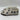 DOLCE & GABBANA Low-Top Canvas Sneaker ROMA Embroidery White Size 8UK Dolce & Gabbana