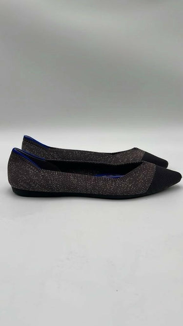Rothy's The Point Twilight Metallic Dune Captoe Retired Ballet Flats Size 8 Rothy’s