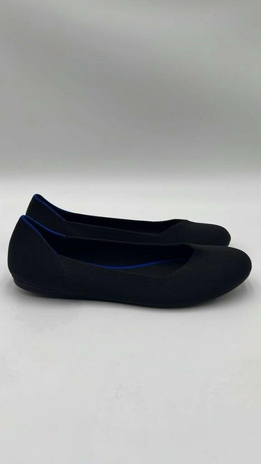 Rothy's Women's The Flats Flats Slip-on Shoe Solid Black size 10 Rothy’s