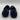 Women’s Rothy's The Flat Round Toe Knit Ballet Shoes Black / Navy Blue Size 7.5 Rothy’s