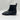 Christian Louboutin MJ Chain flat ankle bootie in black leather Size 37 Christian Louboutin