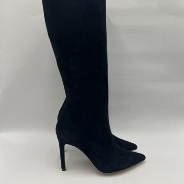 Women’s Alexandre Birman black suede knee-high boot Size 35.5 Alexandre Birman
