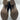 Sugar Winkie Black Faux Suede Sherpa Knee High Buckle Boots Womens 9 Sugar