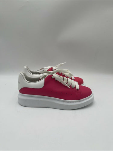 Women’s Alexander McQueen Oversized Sneakers Pink/White Size 38 Alexander McQueen