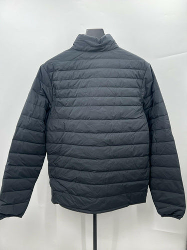 32 Degrees Heat Mens Packable Puffer Jacket Lightweight Black Size S