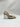 Dolce & Gabbana Kim pointed-toe pump in beige patent leather Size 37.5 Dolce&Gabbana