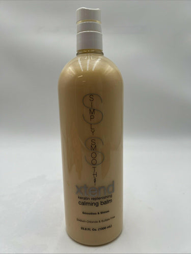 Simply Smooth Xtend Keratin Replenishing Calming Balm 33.8 Oz Simply Smooth