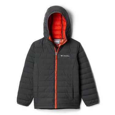 Columbia Toddler Boys' Powder Lite Boys Hooded Jacket - 2T - Grill Columbia