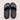 Alexander McQueen Womens Logo Pool Rubber Slides Sandals Navy Size 38 M Alexander McQueen