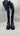 Vince Camuto Abrila Black Leather Buckle Over The Knee Boots Size 9.5M WC Vince Camuto