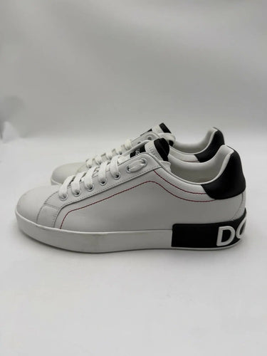 Dolce & Gabbana Portofino sneakers White / Black Leather Size 6UK Dolce&Gabbana