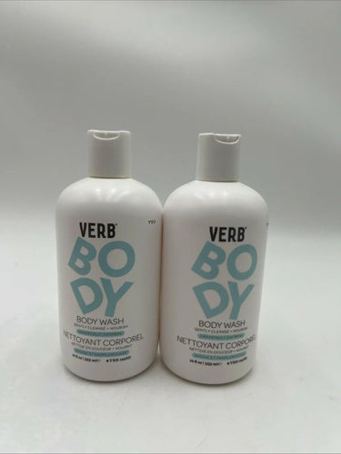 Verb Body Wash Gently Cleanse & Nourish Grapefruit Oatmeal 12 Oz Pack Of 2 Verb