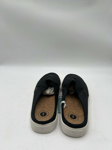 Revitalign Esplanade Lea Met Black Glitter Mule Slip On Womens SIZE 12 B Revitalign
