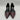 Saint Laurent Calfskin Heart Print D'Orsay Paris 105 Pumps Size 39 Saint Laurent