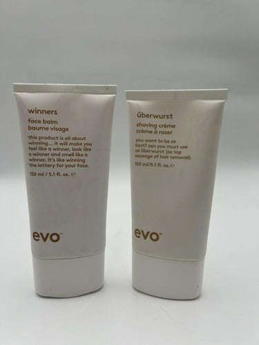 EVO Uberwurst Shave Creme 150ml + Winners Face Balm 150ml Men Duo EVO