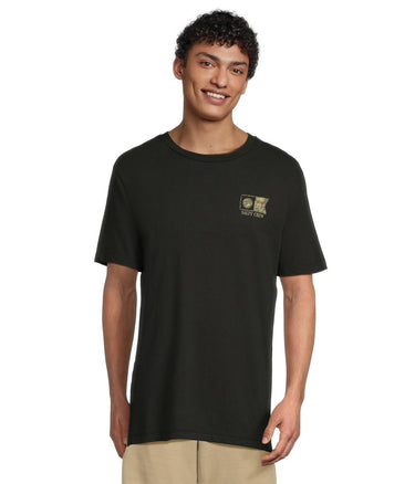 Salty Crew Mens Flagship Short Sleeve Tee Black Medium Salty Crew